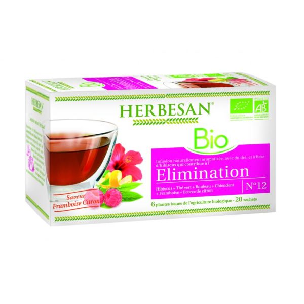 Organic elimination infusion - 20 sachets