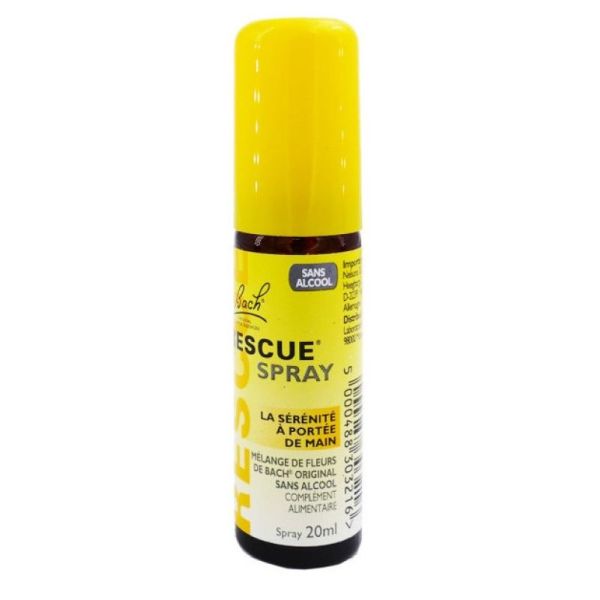 Rescue Spray S/Alcool 20Ml