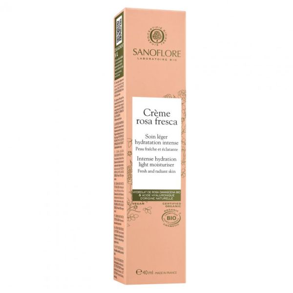 Rosa fresca Light moisturizing cream - 40 ml