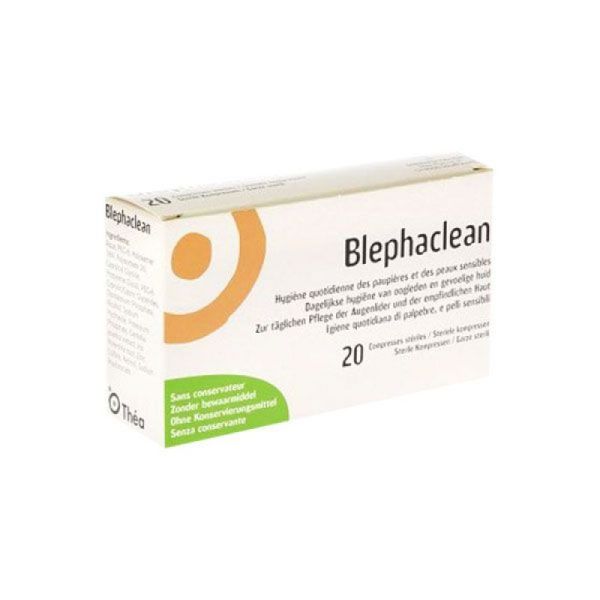 Blephaclean 20 impregnated compresses