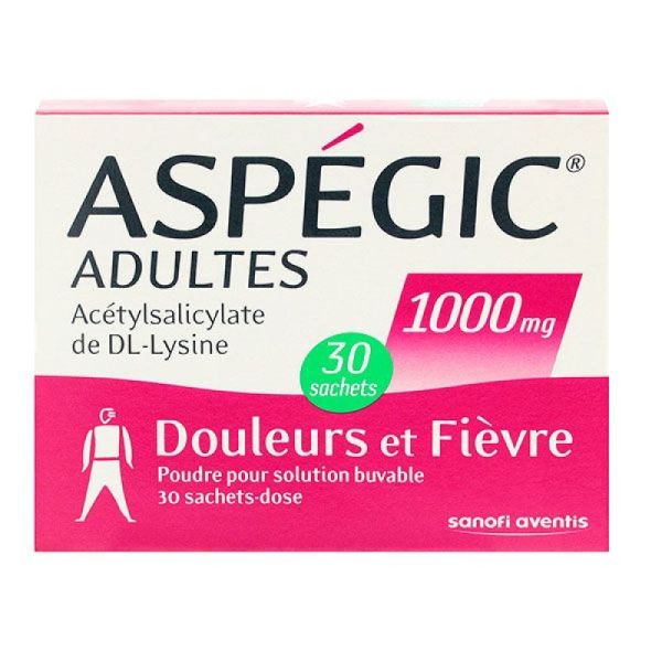 Aspegic adults 1000 mg 30 sachets