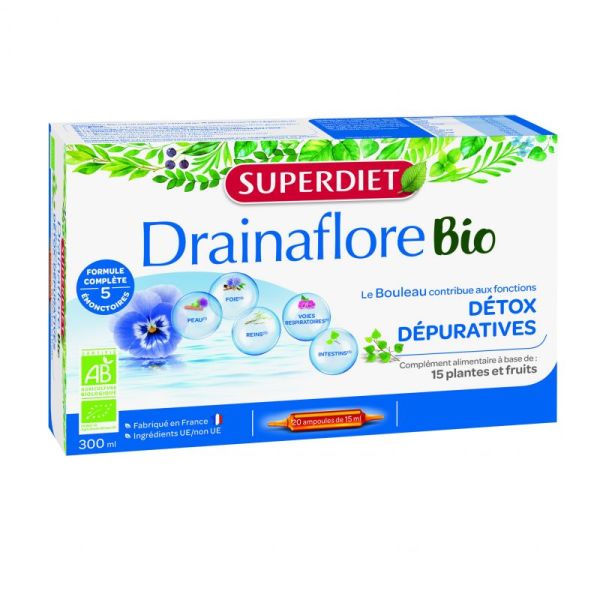 Drainaflor BIO - 20 vials