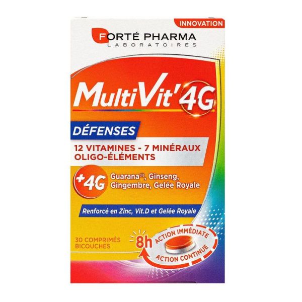 MultiVit' 4G Defenses 30 tablets