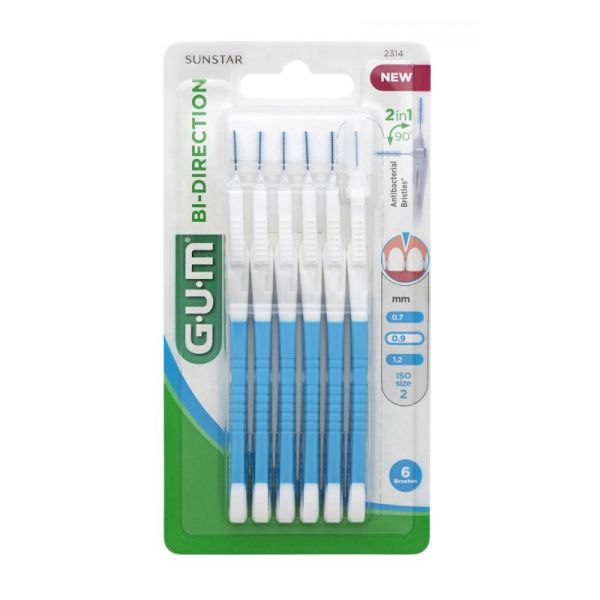 Bi-Direction Interdental Brush 0.8 mm