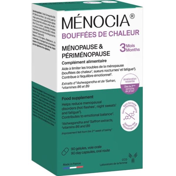 Menocia Bouffees De Chaleur 3 Mois