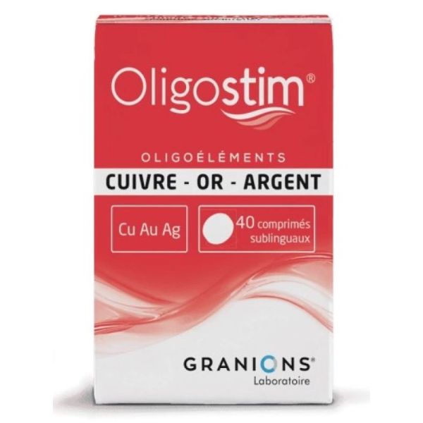 Oligostim Cu-Au-Ag 40 tablets