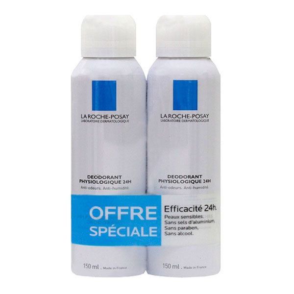 2 Physiological Deodorants 24h Spray