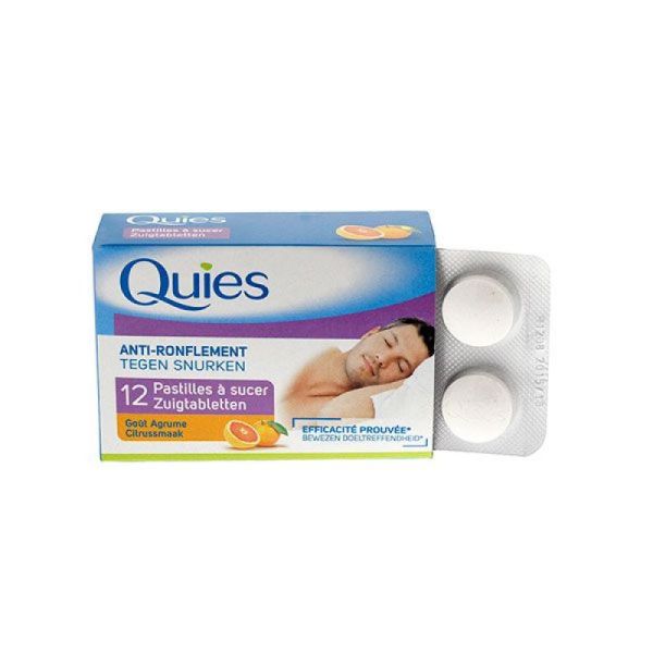 Citrus anti-snoring lozenges - 12 units