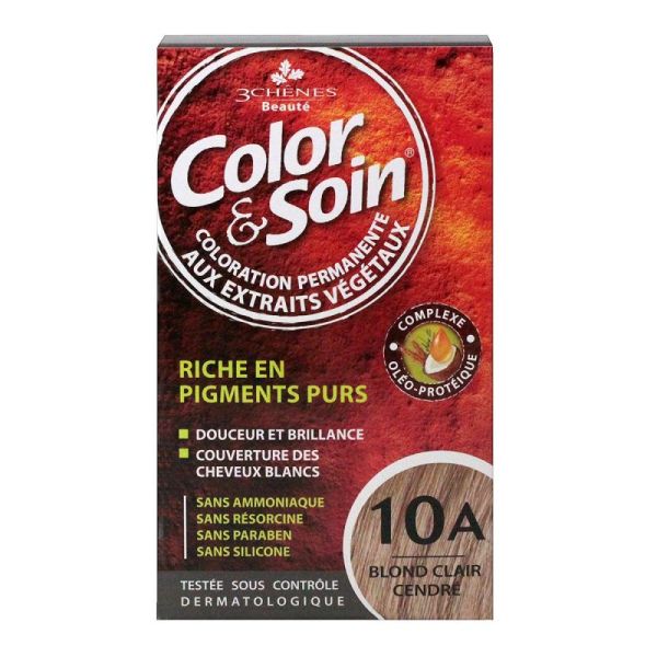 Color & Soin permanent color - 10A light ash blond