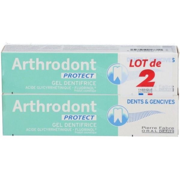 Arthrodont Protect fluoride toothpaste gel 2x75ml