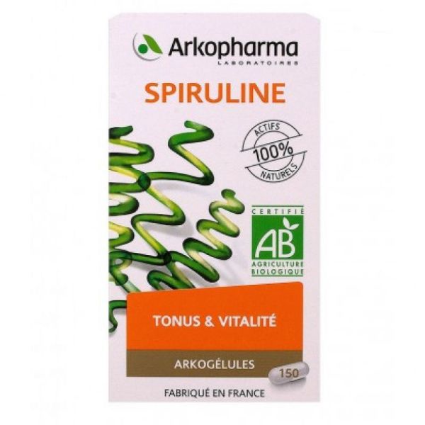 Arkocaps - ORGANIC Spirulina - 150 capsules