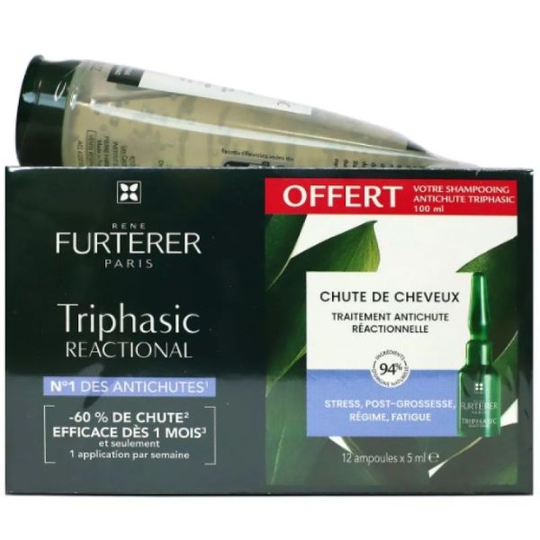 Furterer Triphasic React 12X5Mlshp