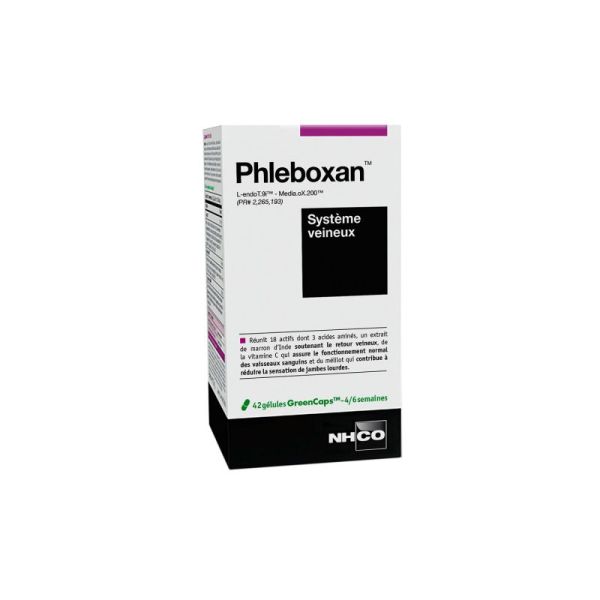 Phleboxan - Venous system - 42 capsules