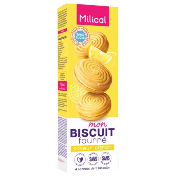 Milical Biscuits Fourres Citron 8