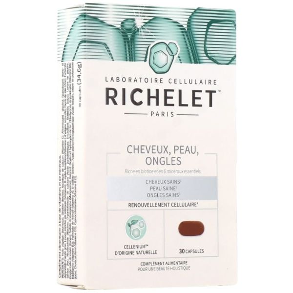 Richelet Cheveux Peau Ongles 30