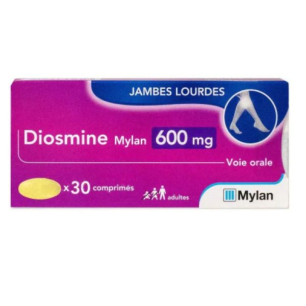 Diosmine 600mg 30 tablets