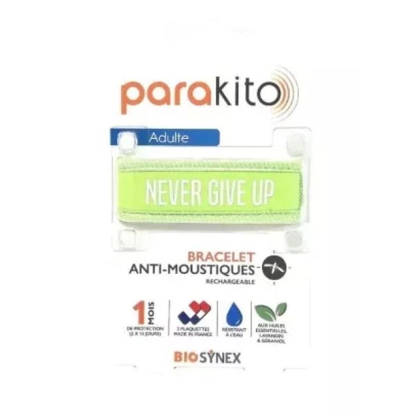 Parakito Bracelet Ad Never Give Up