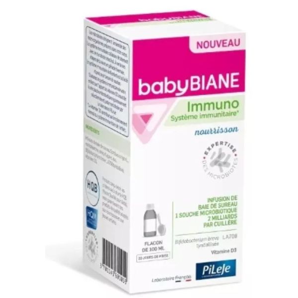 Pileje Babybiane Immuno Fl100Ml