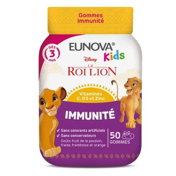 Eunova Kids Immunite 50 Gommes