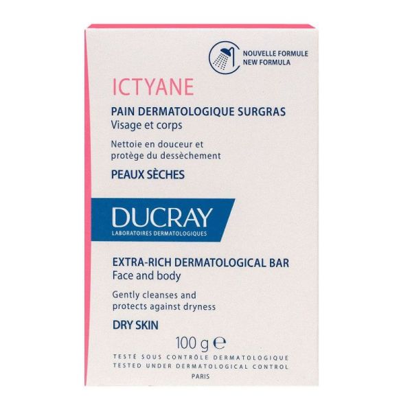 Ictyane surgras dermatological bread 100g