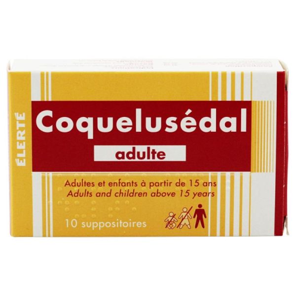 Adult Coquelusedal Suppositories - 10 units