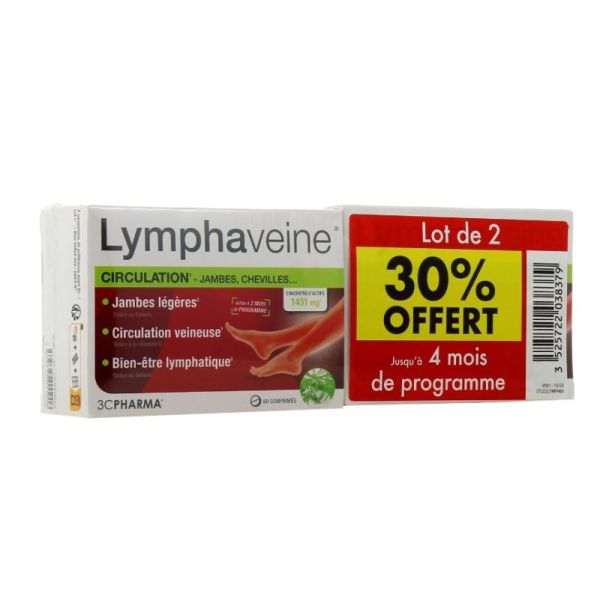 3C Lymphaveine 2X60Cp