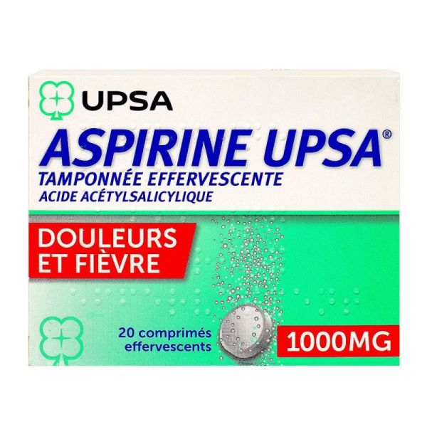 Aspirin 1000mg 20 tablets