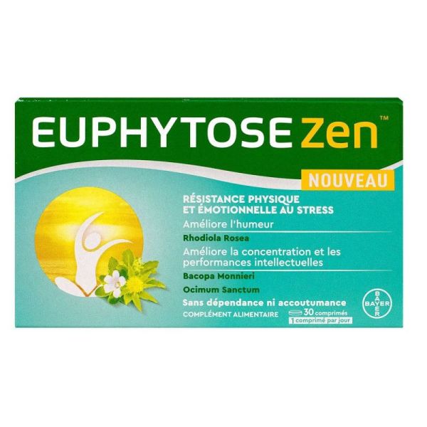 Euphytose Zen resistance to stress 30 tablets