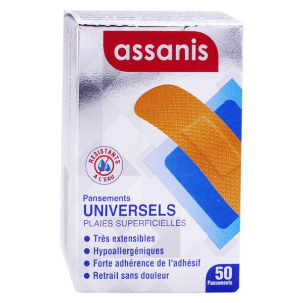 Assanis Pansement Universel X50