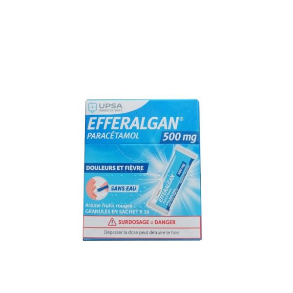 Efferalgan Fru 500Mg Gle Sac16