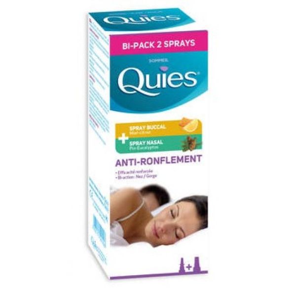 Bi-pack Quies oral spray 70ml & nasal spray 15ml