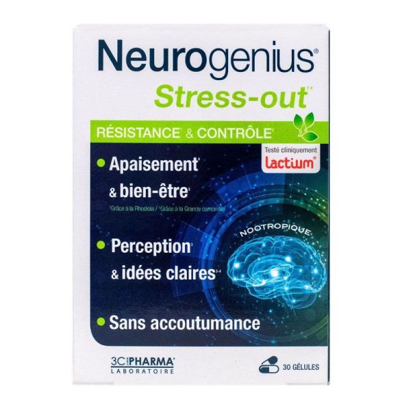 Neurogenius Stress-out - 30 capsules