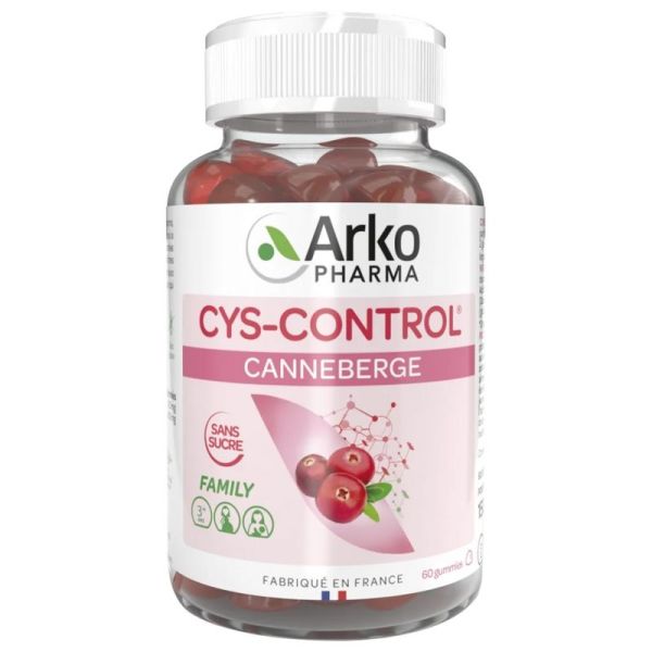 Cys Control Canneberge Gummies 60