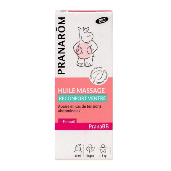 PranaBB organic belly comfort massage oil 30ml