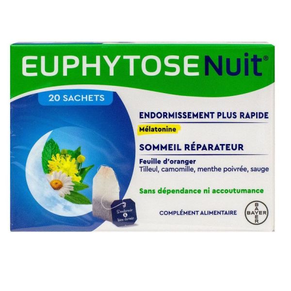 Euphytosis night infusion 20 sachets (copie)