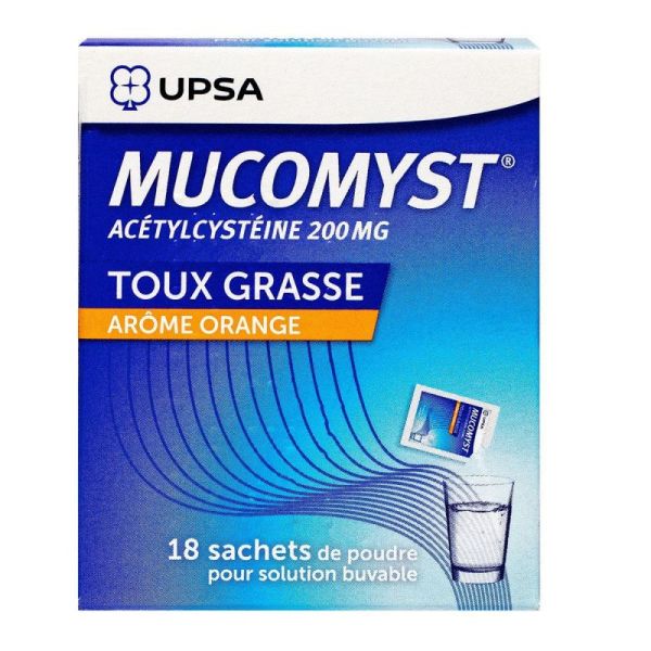 Mucomyst wet cough 18 sachets