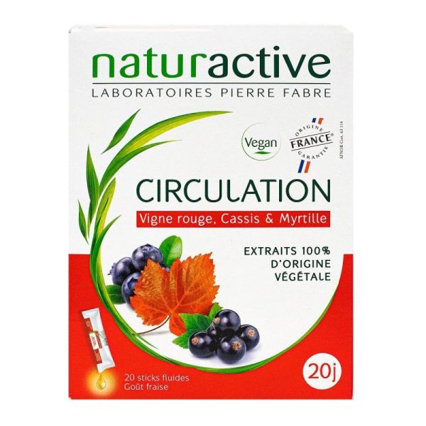 Circulation stick strawberry fluids 20 sticks