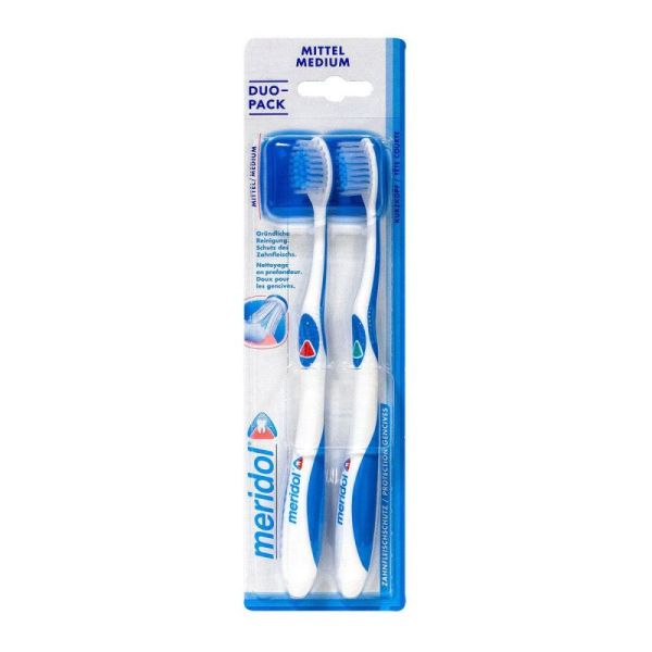 2 medium fragile gum toothbrushes