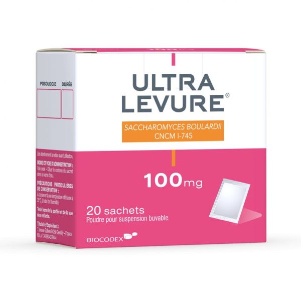 Ultra Yeast 100 mg - 20 sachets