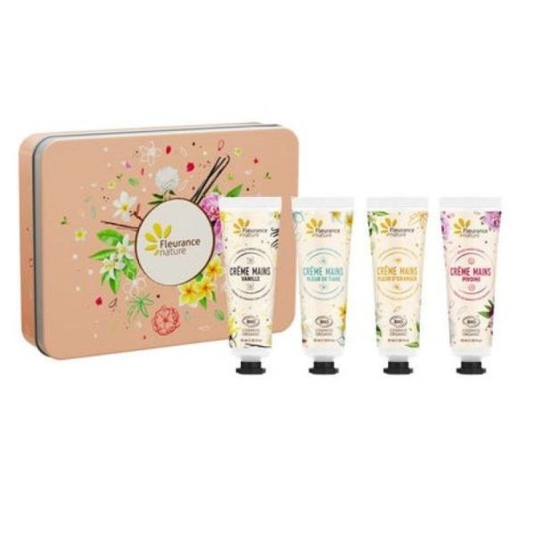 Fleurance Coffret Main Peche Evas Florale