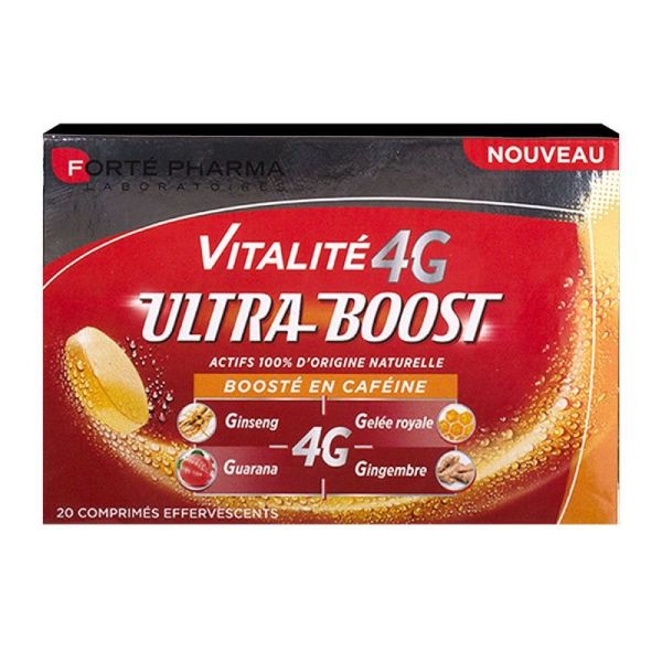 Vitality 4G ultra boost 20 effervescent tablets