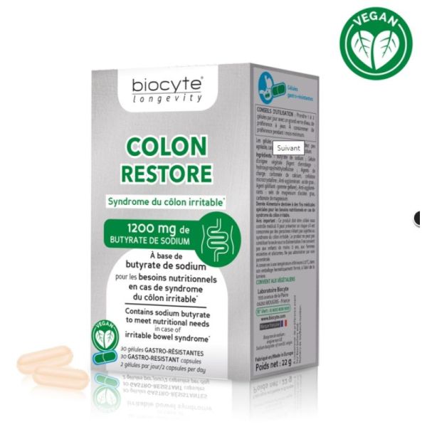 Biocyte Colon Restore 30 Capsules