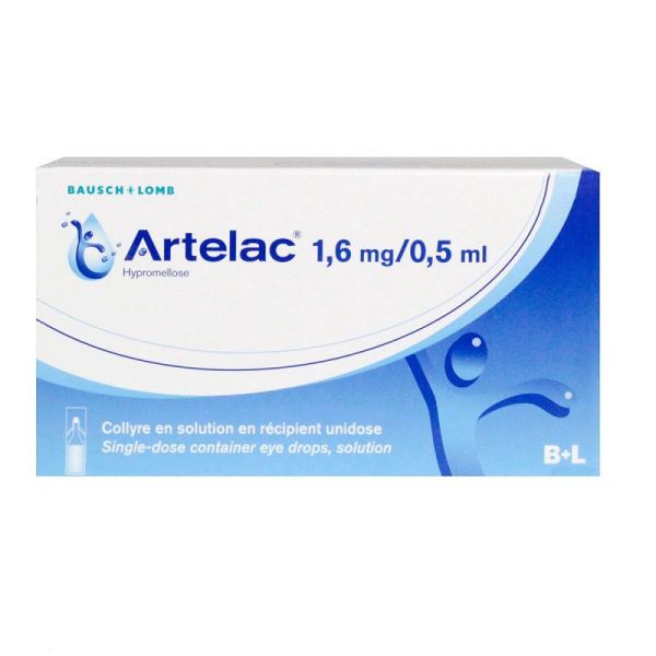 Artelac eye drops 60 single doses