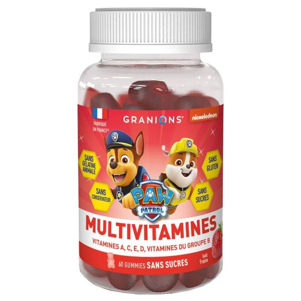 Granions Kid Multivit 60Gum P Patrouille