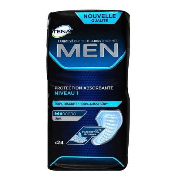 Men 24 level 1 absorbent pads