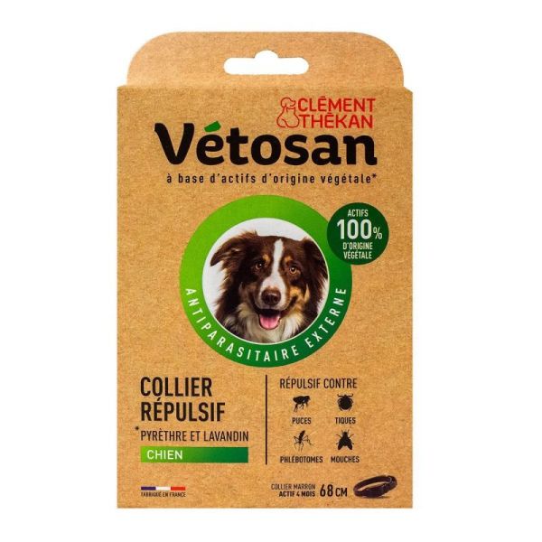 Vétosan dog repellent collar 68cm