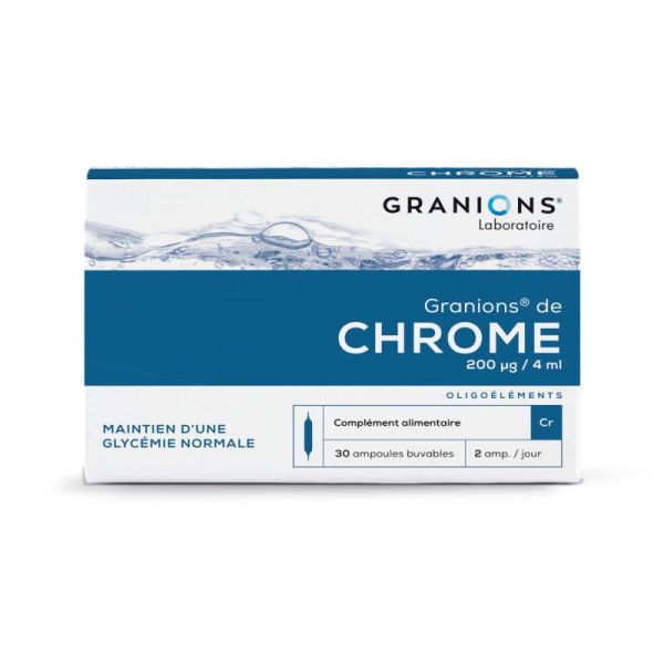 Granions Chrome 200µg/d 30 vials