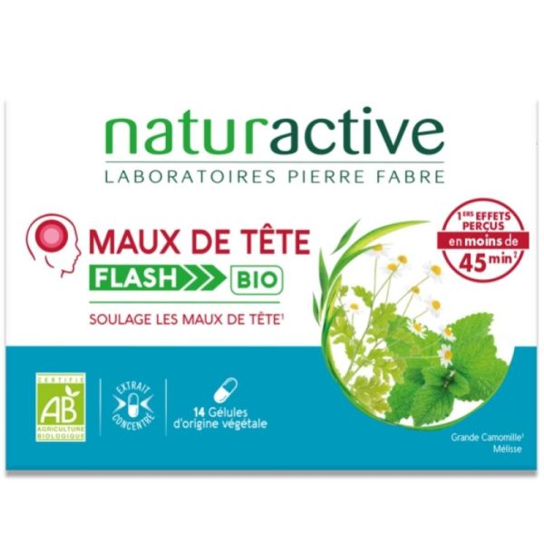 Naturactive Maux De Tete Bio Gelu 14