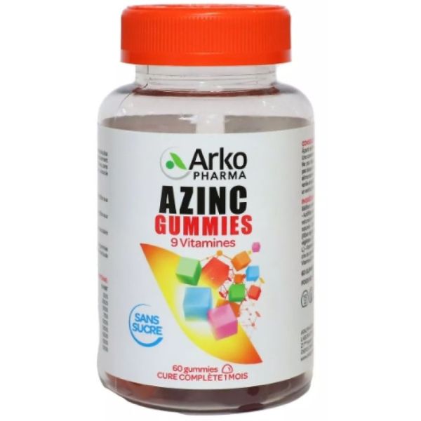 Azinc Adulte Gummies X60