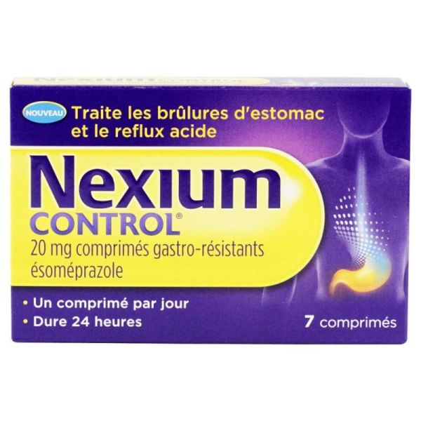 Nexium control esomeprazole 20mg 7 tablets